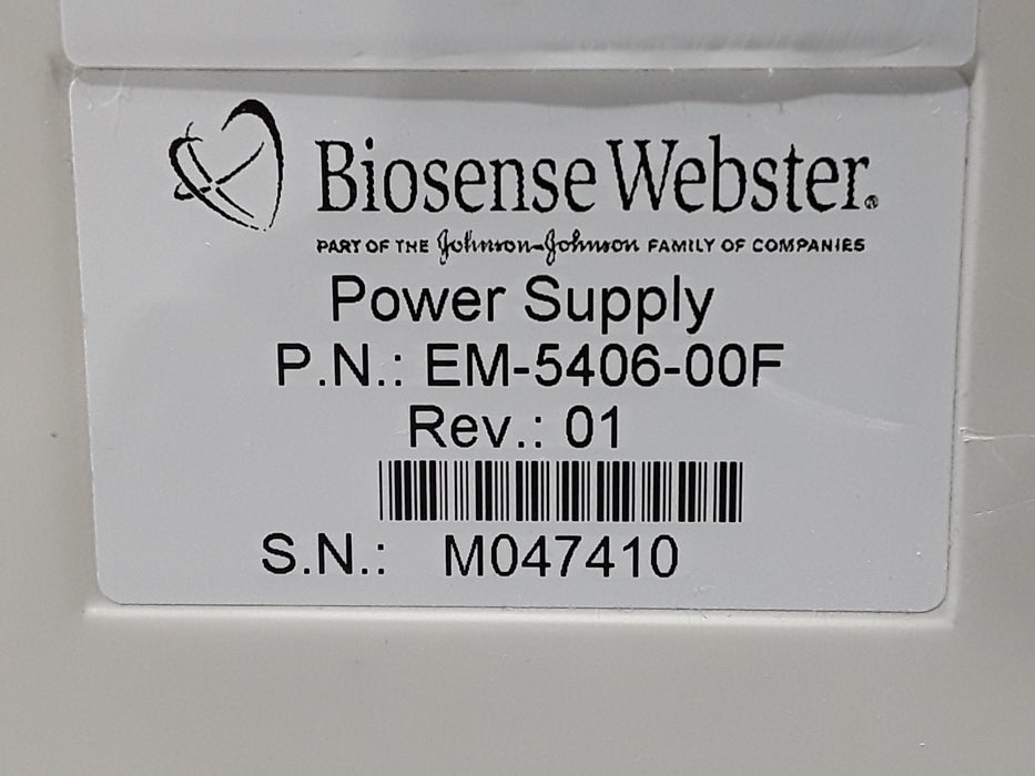 BioSense Webster EM-5406-00 Power Supply
