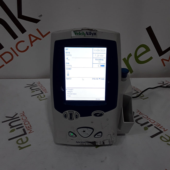 Welch Allyn Spot LXi - NIBP, SureTemp Plus, Nellcor SpO2 Vital Signs Monitor