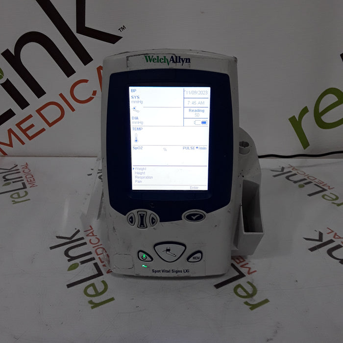 Welch Allyn Spot LXi - NIBP, SureTemp Plus, Nellcor SpO2 Vital Signs Monitor