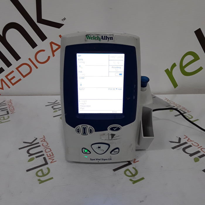 Welch Allyn Spot LXi - NIBP, SureTemp Plus, Nellcor SpO2 Vital Signs Monitor