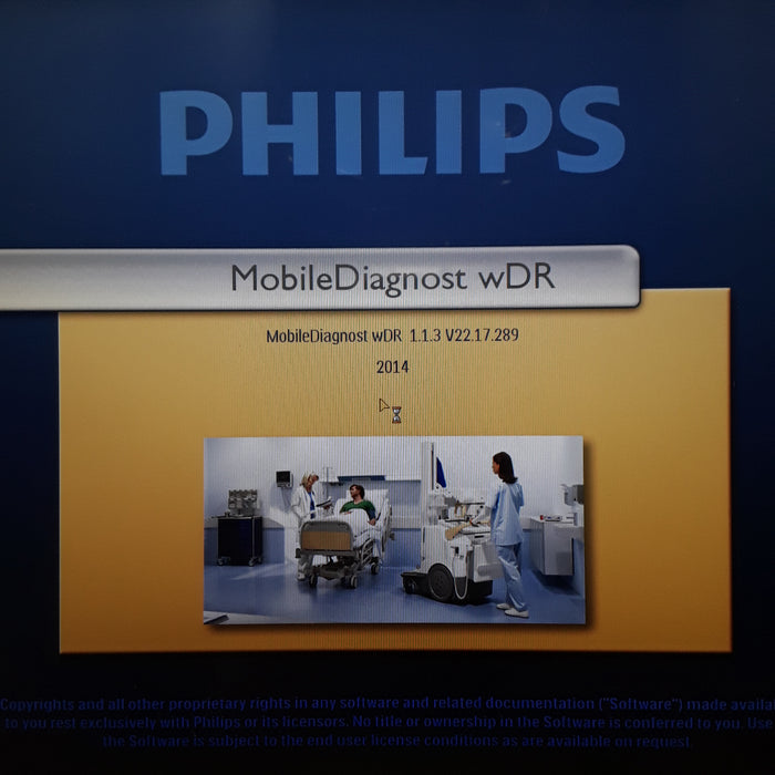 Philips Digital Mobile Diagnost Portable X-Ray