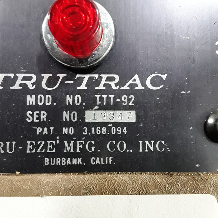 Tru-Eze MFG. CO. Inc. Tru-Trac TTT-92 Traction Unit
