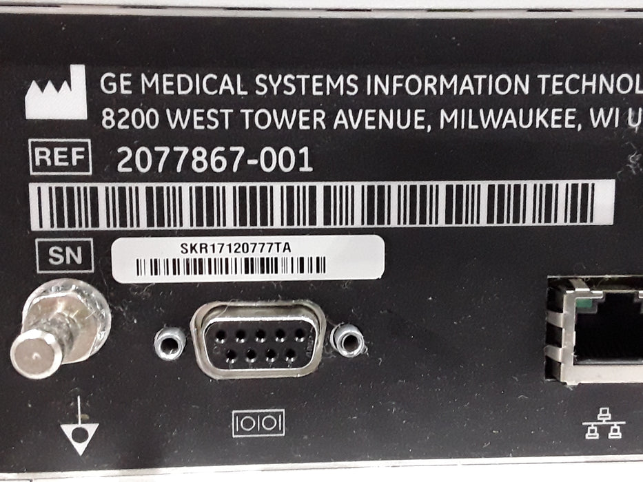 GE Healthcare PDM Base Station Plus CO2 Patient Data Module