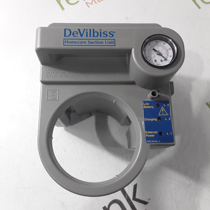 DeVilbiss Healthcare HomeCare Suction Unit Compact Medical Suctioning Device