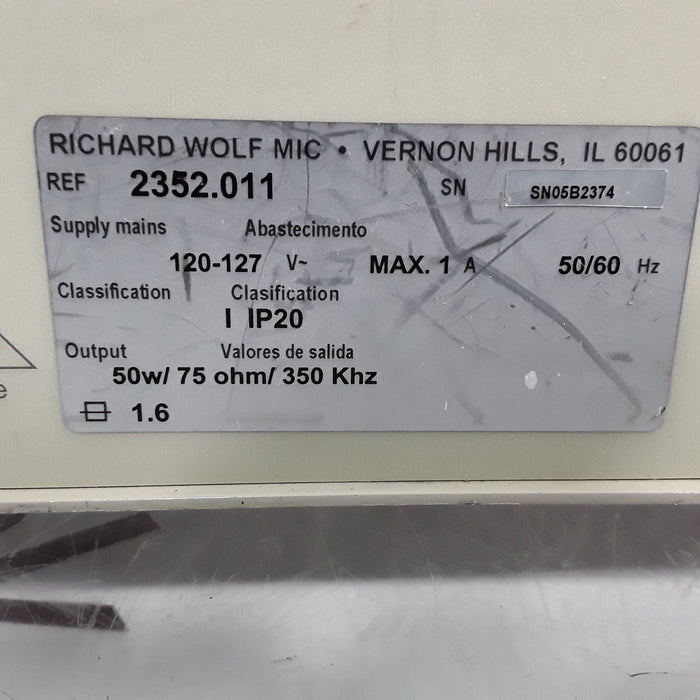 Richard Wolf 2352 Bipolar Generator