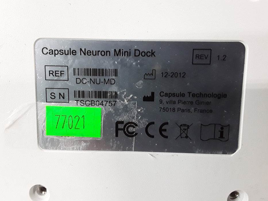 Capsule Tech, Inc. Neuron Data Monitor