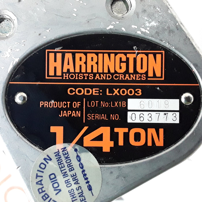 Harrington LX003 Lever Hoist