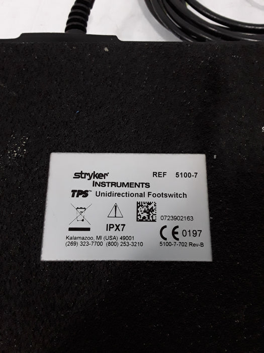 Stryker TPS 5100-7 Footswitch