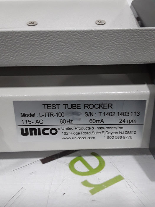 Unico L-TTR-100 Test Tube Rocker