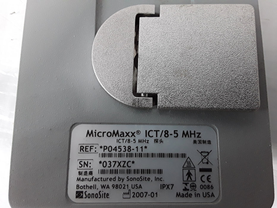 Sonosite ICT/8-5MHZ Intracavity Transducer