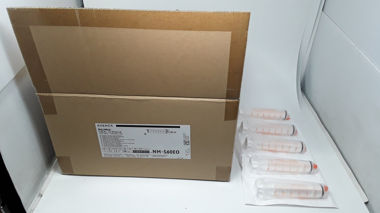 Avanos NM-S60EO NeoMed Oral Syringe 60ml