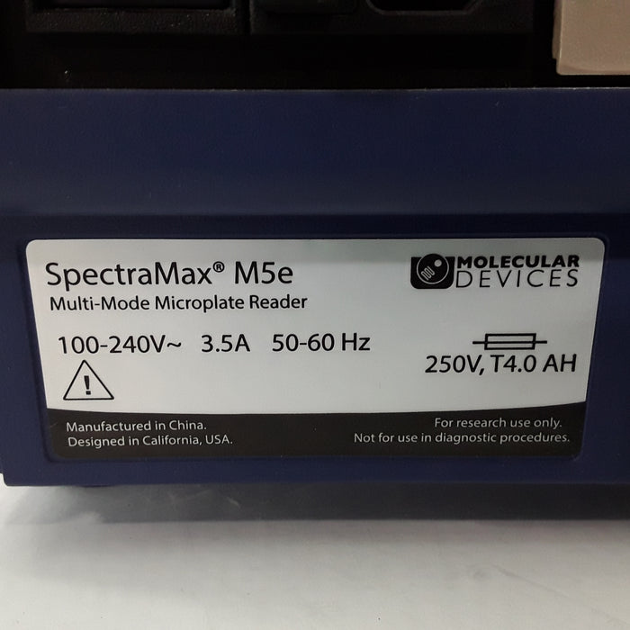 Molecular Devices SpectraMax M5e Microplate Spectrophotometer
