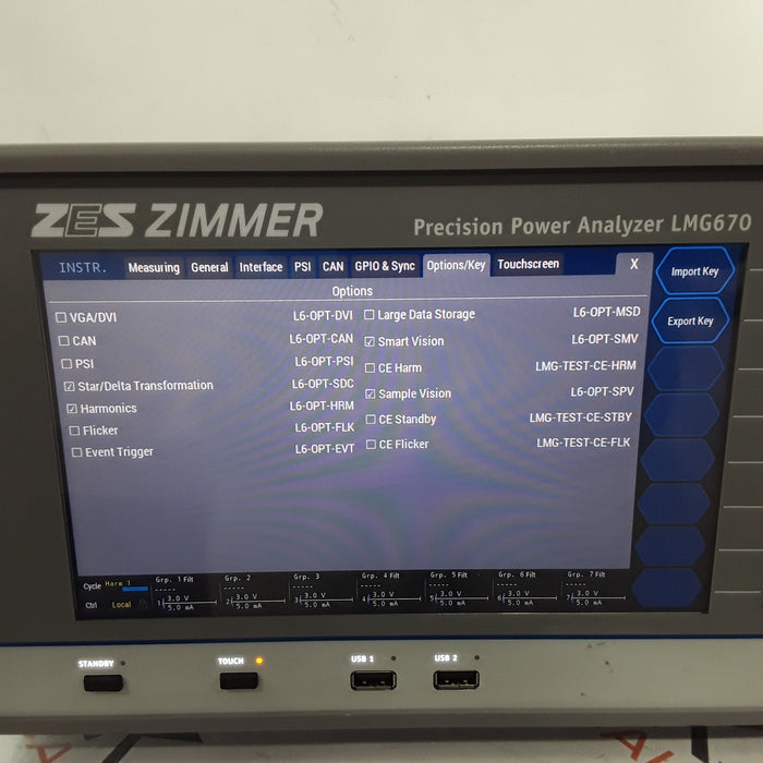 Zimmer LMG670 Precision Power Analyzer