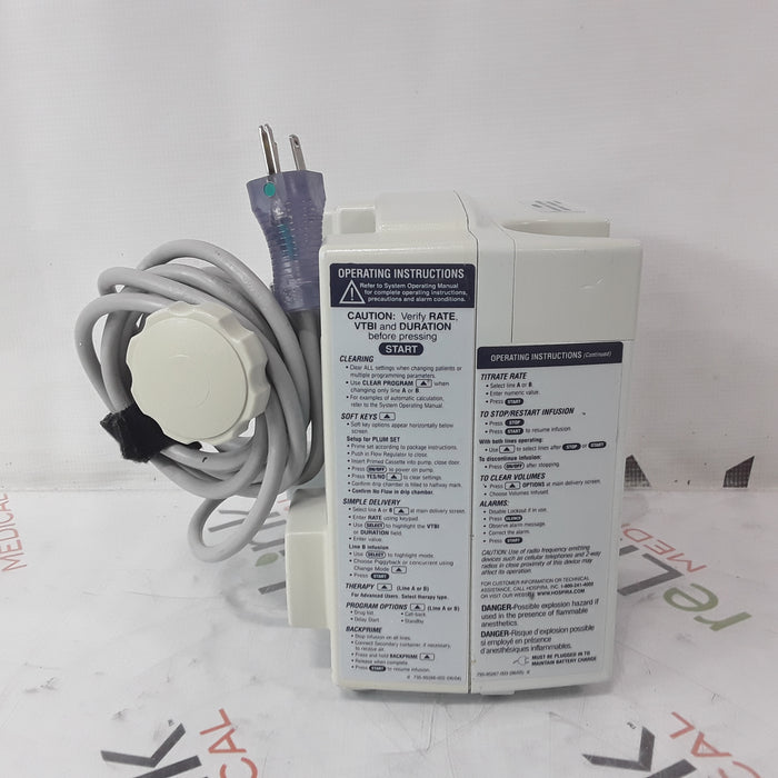 Hospira Plum A+ Infusion Pump