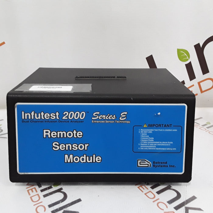 Datrend Systems, Inc. Infutest 2000 Series E Remote Sensor Module