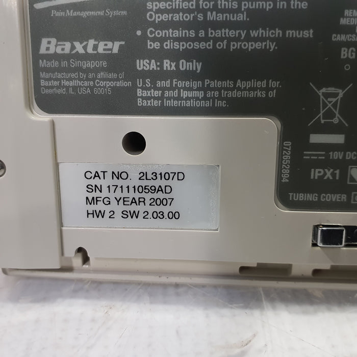 Baxter IPump Infusion Pump