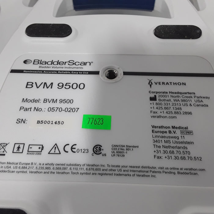 Verathon Medical, Inc BVM 9500 BladderScan
