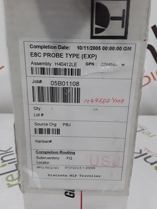 GE Healthcare E8C 2297883 Endocavity Transducer