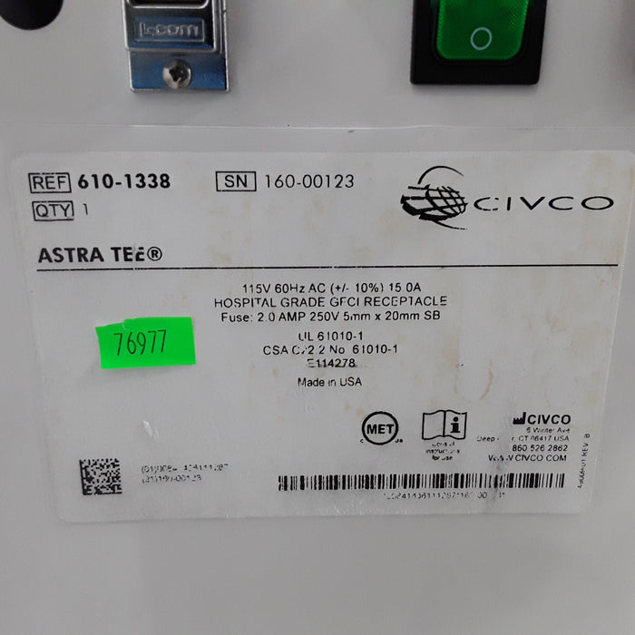 PCI Civco Astra Tee Transesosphageal Probe Disinfector