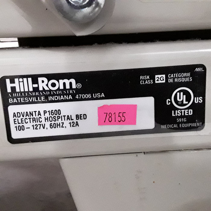 Hill-Rom Advanta P1600 Hospital Bed