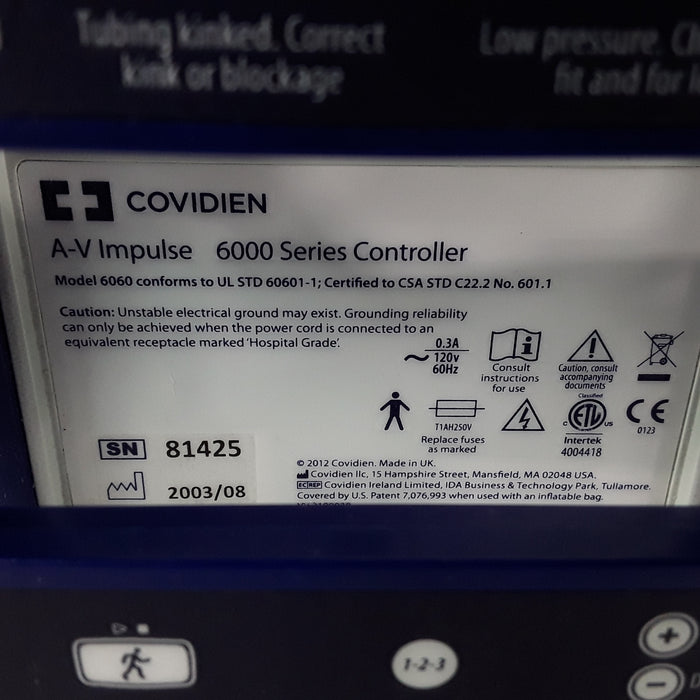 Covidien 6060 A-V Impulse