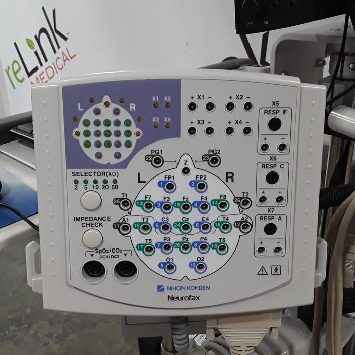 Nihon Kohden Neurofax EEG-1200 EEG PSG System