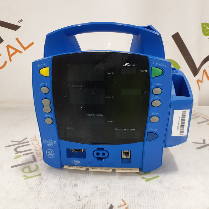 GE Healthcare Dinamap ProCare 400 Patient Monitor