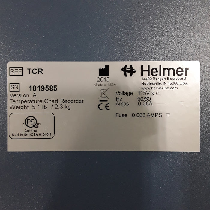 Helmer Inc HPF104-ADA Horizon Series Plasma Freezer