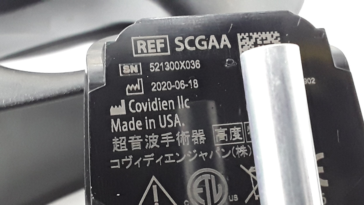 Covidien SCGAA Sonicsion Reusable Generator Set