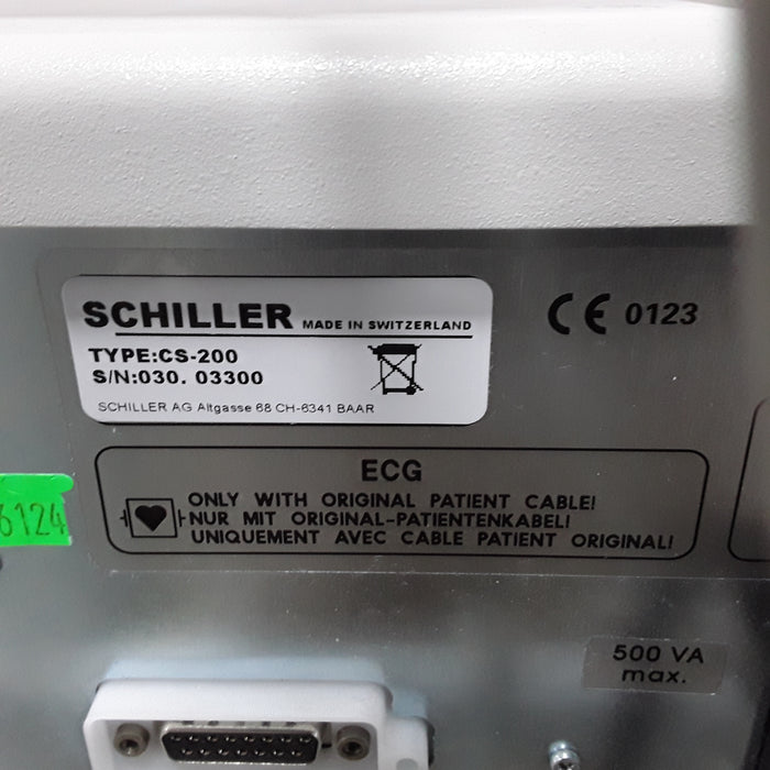 Schiller America CS-200 Ergo Spiro Stress Test Console