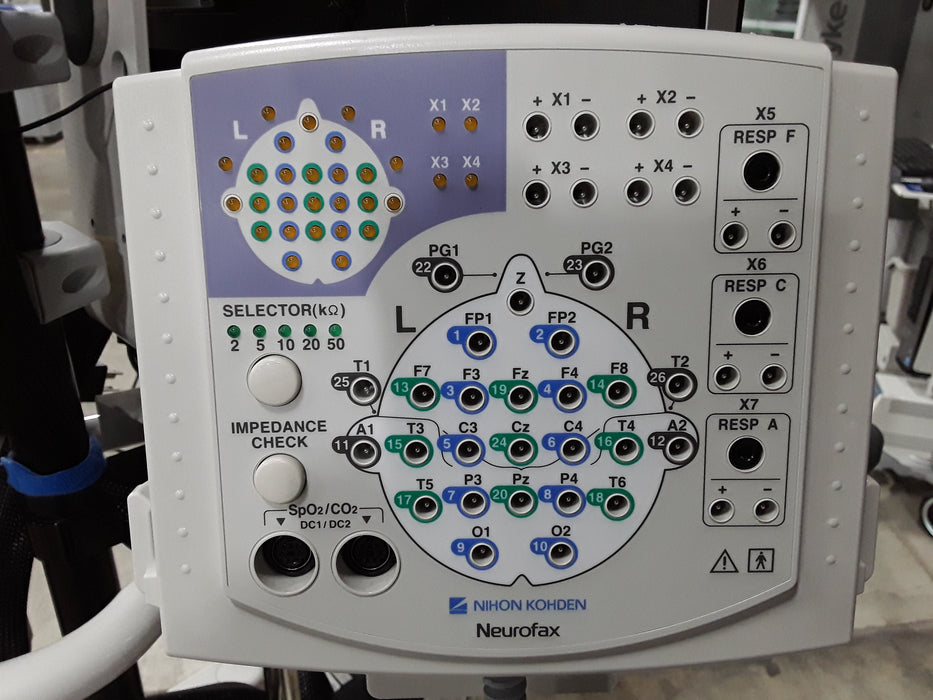 Nihon Kohden Neurofax EEG-1200 EEG PSG System