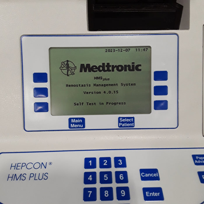 Medtronic Hepcon HMS Plus Coagulation Analyzer