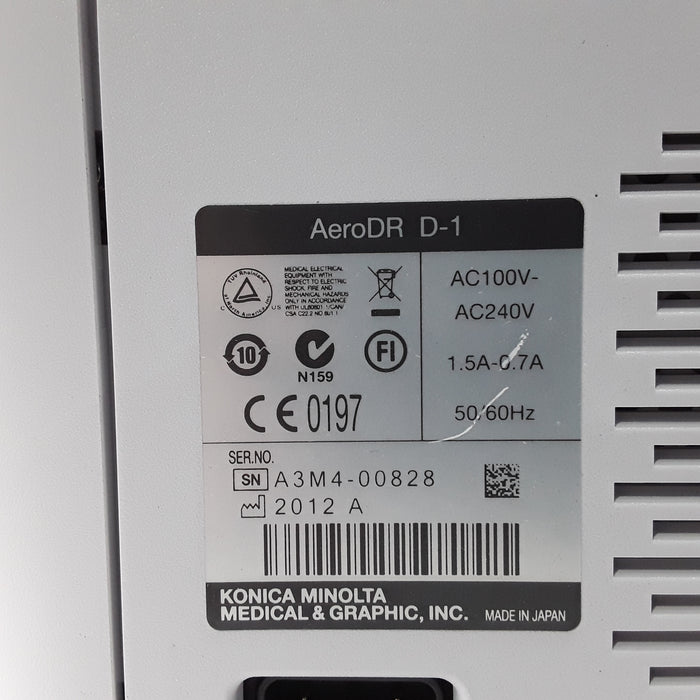 Konica Minolta AeroDR D-1 Battery Charger CR