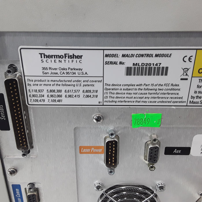 Thermo Scientific Maldi Orbitrap Spectrometer Control Module