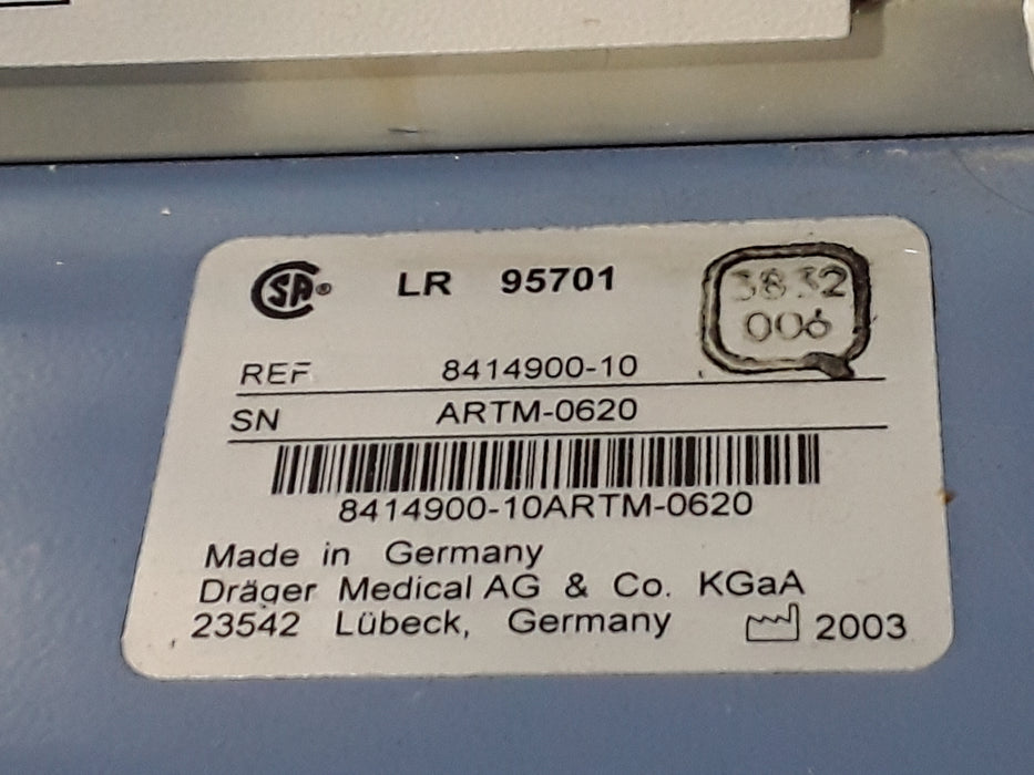 Draeger Medical Evita XL Ventilator