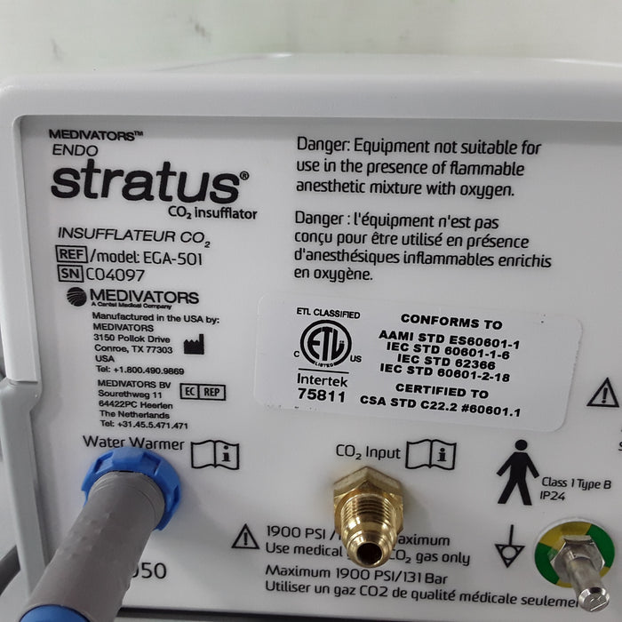 Medivators Endo Stratus EGA-501 Insufflator