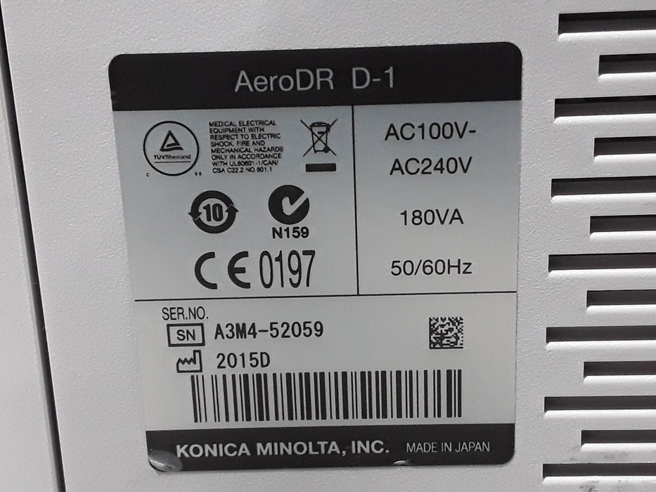 Konica Minolta AeroDR D-1 Battery Charger CR