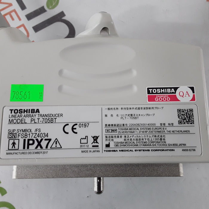 Toshiba PLT-705BT Linear Array Transducer