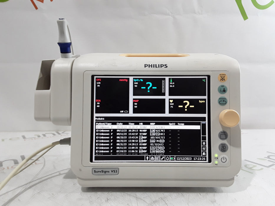 Philips Suresigns VS3 Vital Signs Monitor