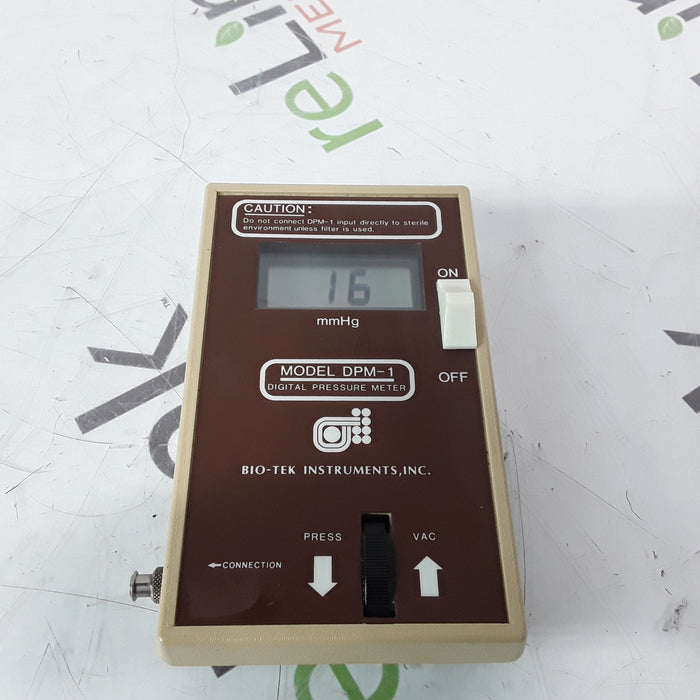 Bio-Tek Instruments DPM-1 Digital Pressure Meter