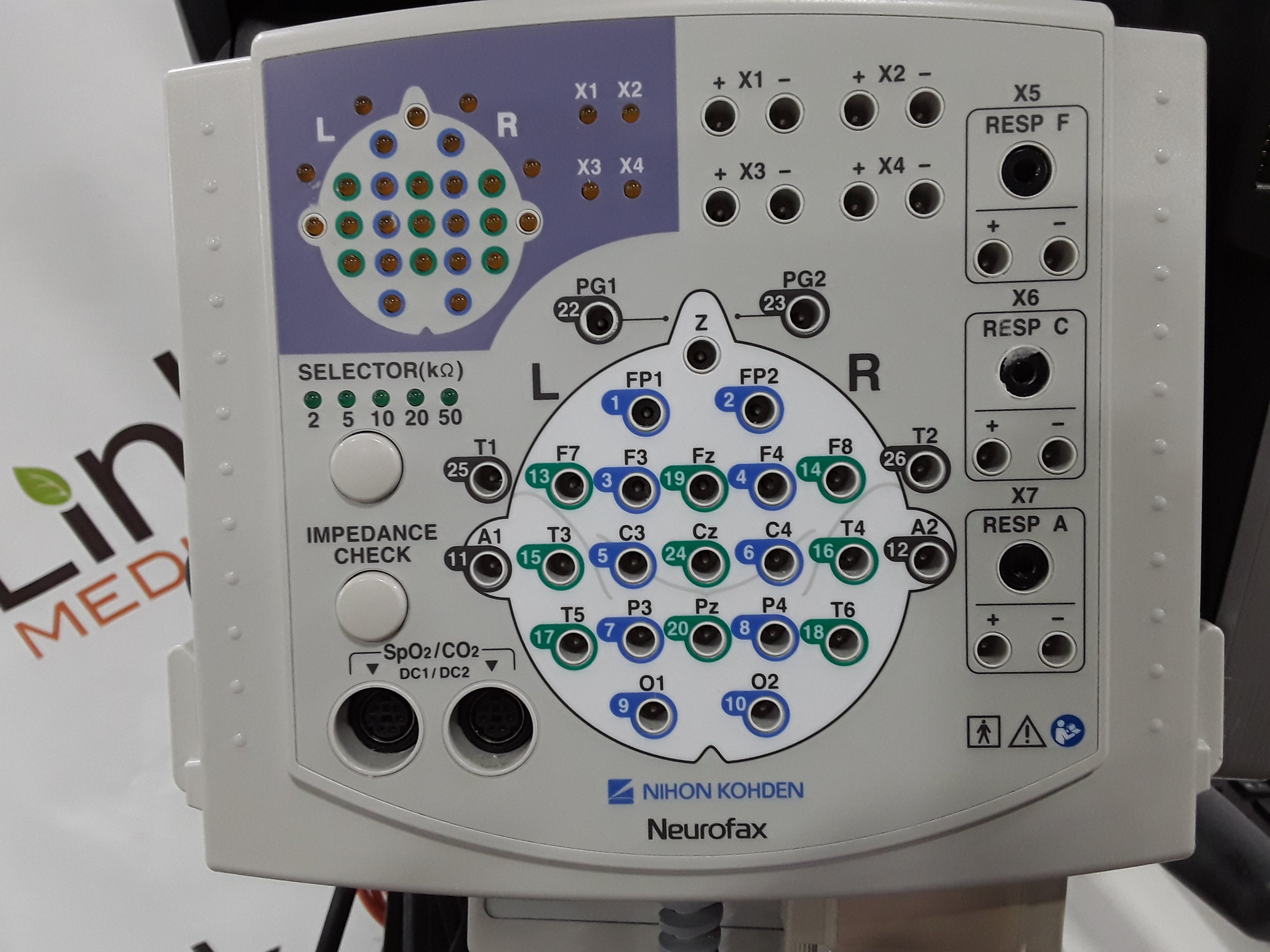 Nihon Kohden Neurofax EEG-1200 EEG PSG System — ReLink Medical