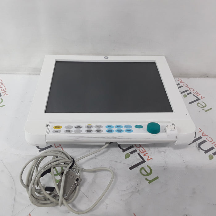 GE Healthcare DFPD1500 15" Monitor For Anesthesia Monitor
