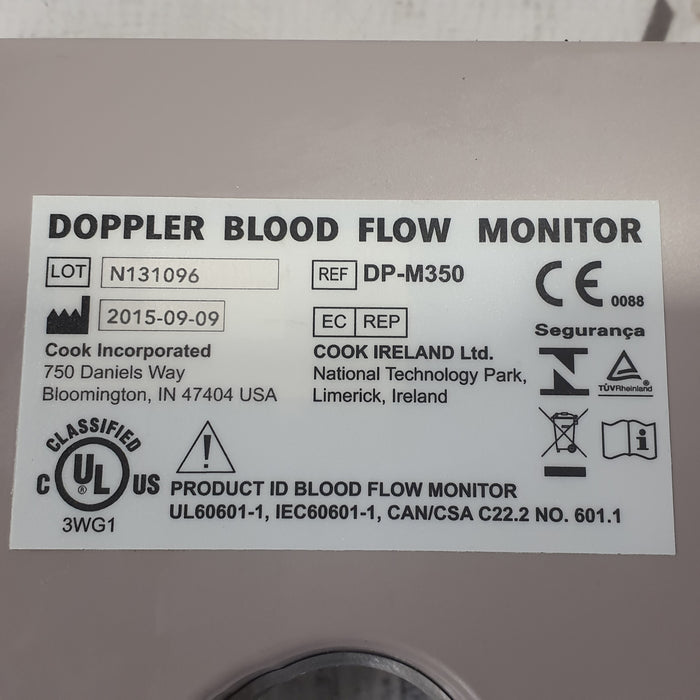 Cook Doppler Blood Flow Monitor