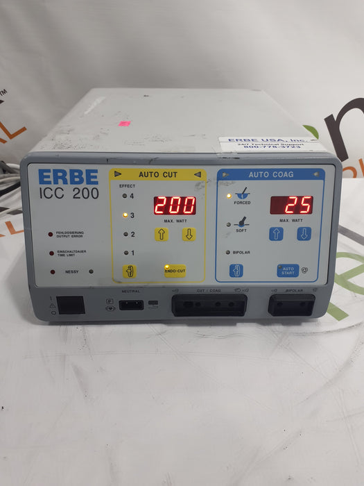 Erbe ICC 200 Electrosurgical Unit