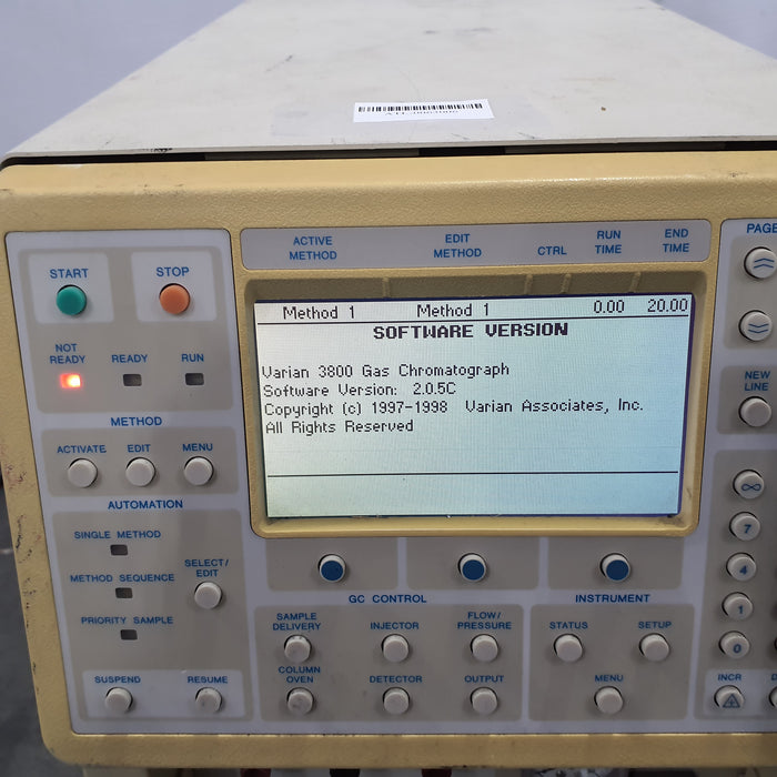 Varian 3800/3380 Gas Chromatograph