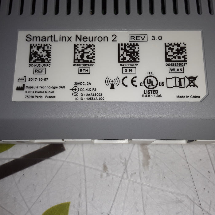 Smartlinx Inc Capsule Technologies Neuron 2 Monitor
