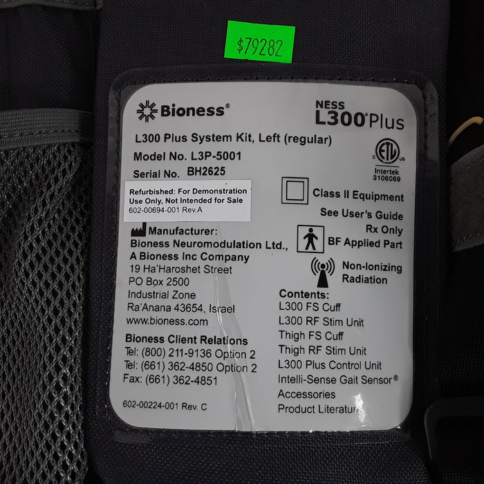 Bioness Inc NESS L300 Plus Clinician's Kit