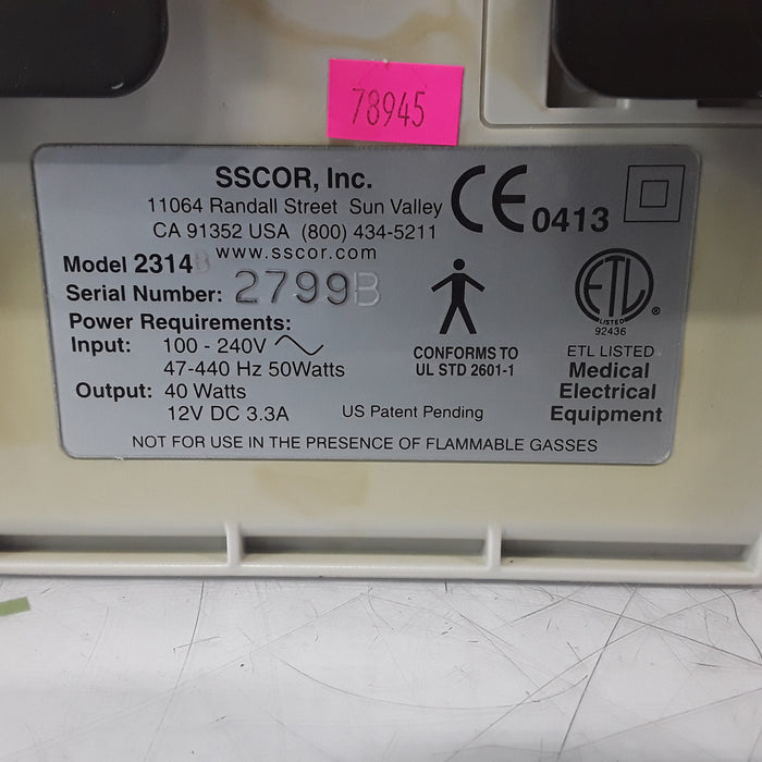 SSCOR, Inc. 2314B Pump