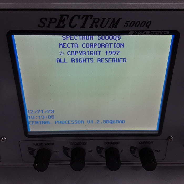 Mecta Spectrum 5000Q Electroconvulsive ECT Shock Therapy