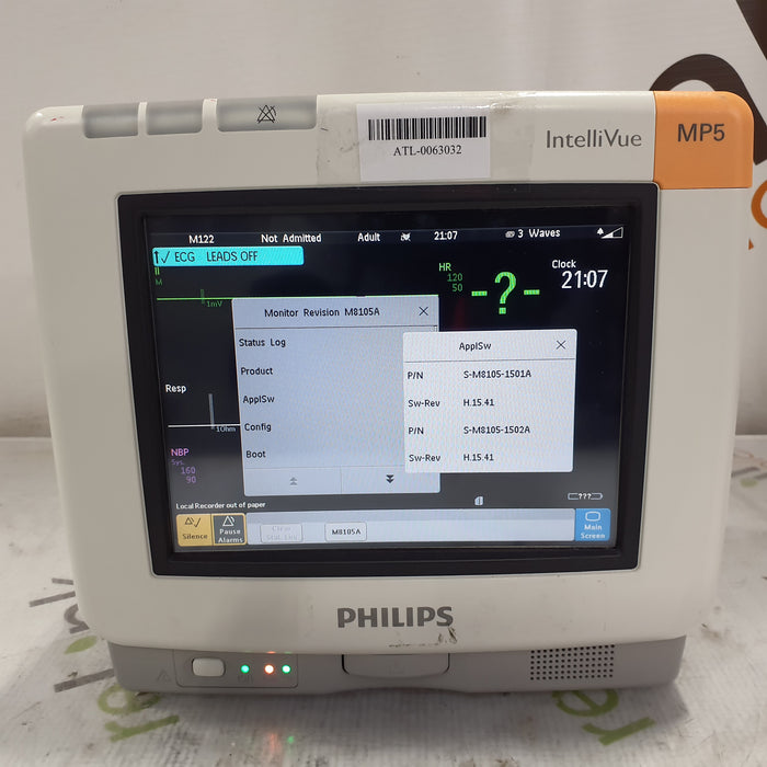 Philips Intellivue MP5 Patient Monitor - Avante Health Solutions